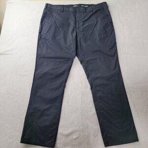 Izod Advantage Performance Men's Non-Iron Dark Navy Straight Fit Pants 40x32